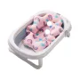 Foldable Star Suspension Bathtub Pad with Temperature Display - Baby Comfort Bath Support